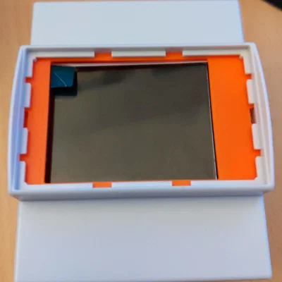 Giá đỡ màn hình LCD cho case Raspberry Pi gắn DIN rail