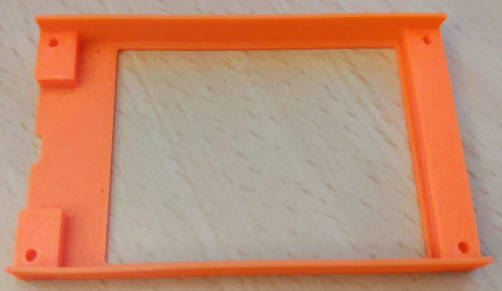 Giá đỡ màn hình LCD cho case Raspberry Pi gắn DIN rail - Image 2