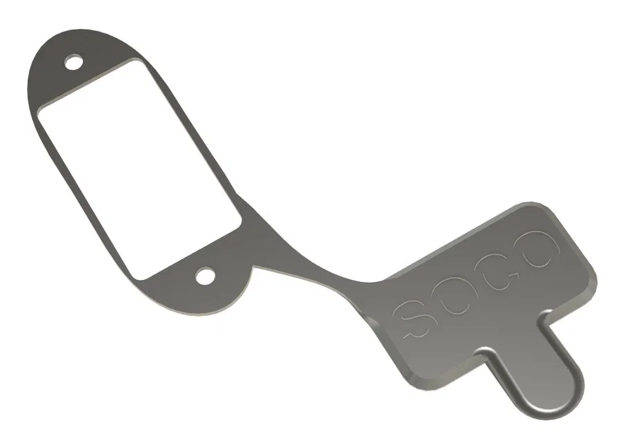 Nắp che cổng sạc TPU cho xe máy điện Super Soco TSx - Image 1