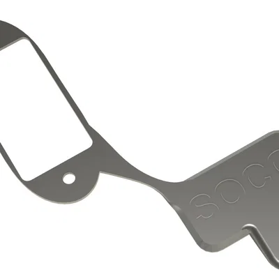 Nắp che cổng sạc TPU cho xe máy điện Super Soco TSx