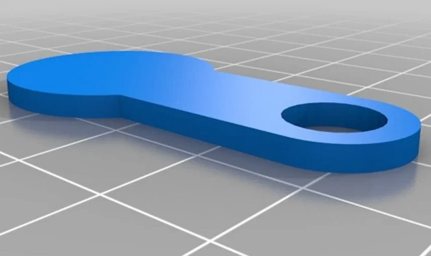 Đồng xu nhựa in 3D mở khóa xe đẩy siêu thị siêu tiện lợi - Image 1