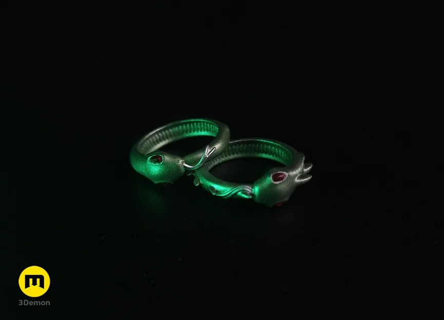 Mô hình Nhẫn Rắn (Snake Ring) - Phụ kiện cosplay Silent trong Slay the Spire - Image 3