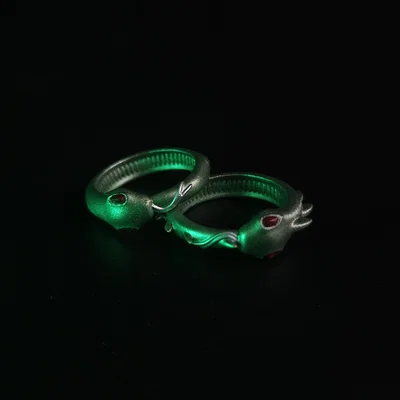 Mô hình Nhẫn Rắn (Snake Ring) - Phụ kiện cosplay Silent trong Slay the Spire