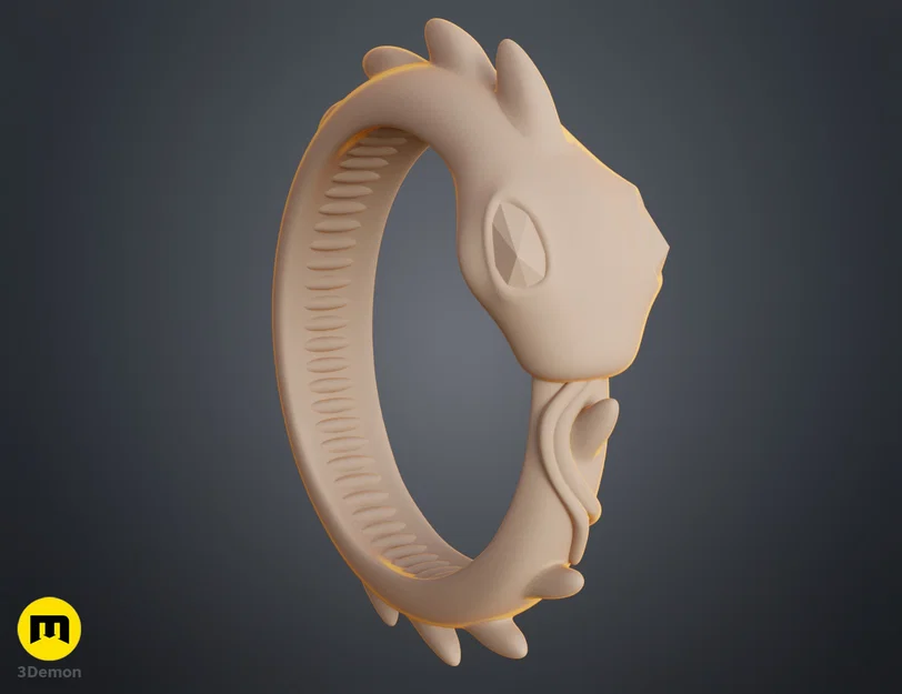 Mô hình Nhẫn Rắn (Snake Ring) - Phụ kiện cosplay Silent trong Slay the Spire - Image 13