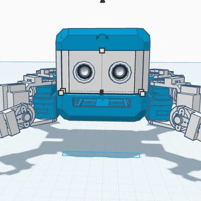 Vibrant Otto - Craider (Người máy Cua-Nhện linh hoạt)