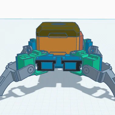 Vibrant Otto - Craider (Người máy Cua-Nhện linh hoạt)