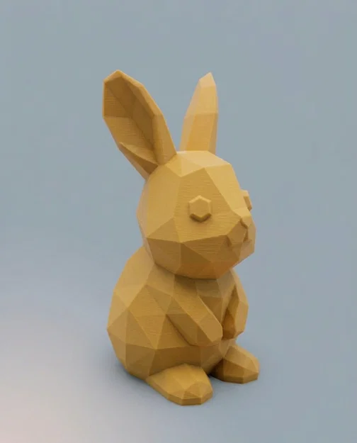 Low Poly BunnyBunny: Chú Thỏ Phục Sinh - Image 1