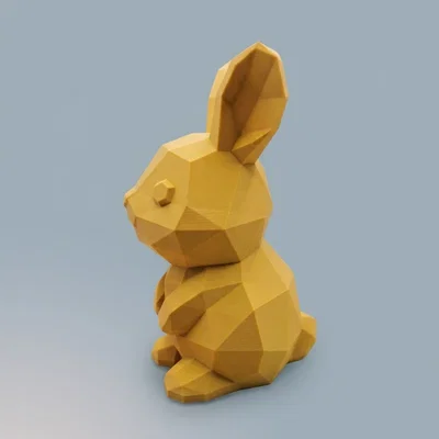 Low Poly BunnyBunny: Chú Thỏ Phục Sinh