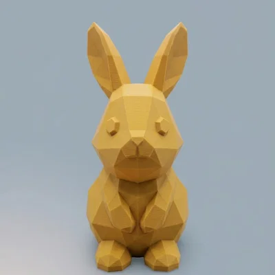 Low Poly BunnyBunny: Chú Thỏ Phục Sinh