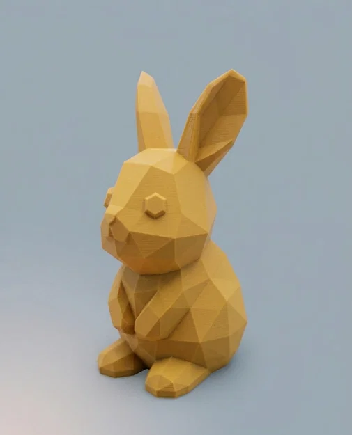 Low Poly BunnyBunny: Chú Thỏ Phục Sinh - Image 4