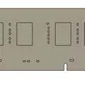 Mô hình thanh RAM DDR3 cho máy tính - Thiết kế in 3D chi tiết - Thumbnail 2