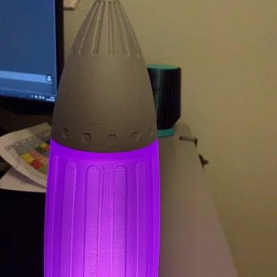 Đèn LED hình tên lửa (Rocket LED Lamp)