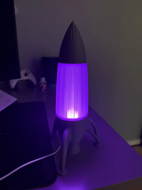 Đèn LED hình tên lửa (Rocket LED Lamp) - Image 4