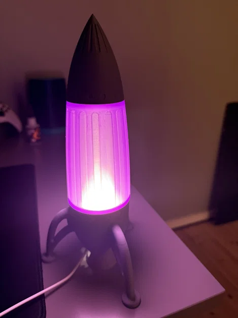 Đèn LED hình tên lửa (Rocket LED Lamp) - Image 6