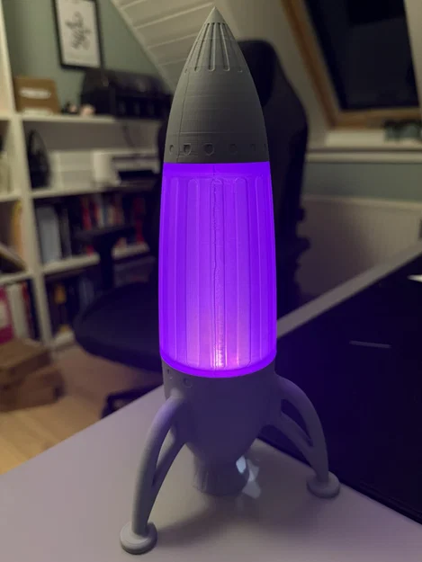 Đèn LED hình tên lửa (Rocket LED Lamp) - Image 10