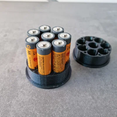 Bộ gia trọng cuộn nhựa - Dạng viên đạn cho pin AA