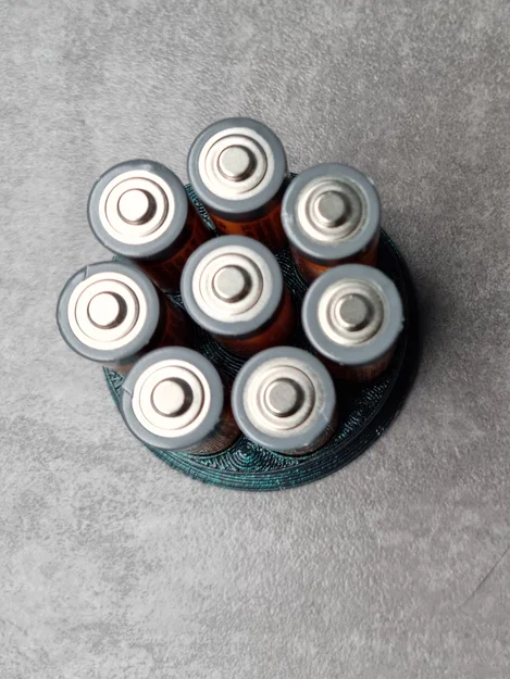 Bộ gia trọng cuộn nhựa - Dạng viên đạn cho pin AA - Image 5