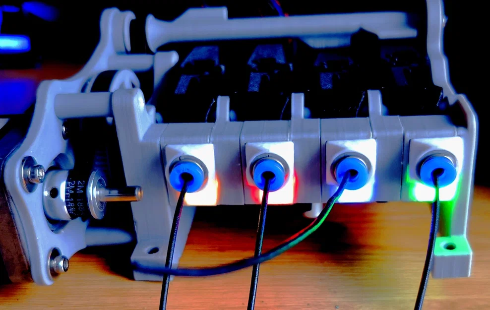 Khắc phục nắp che đèn Neopixel LED cho Low Rider MMU - Image 1