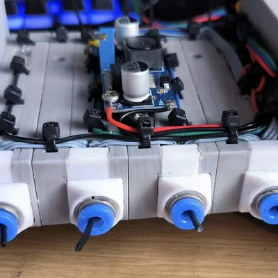 Khắc phục nắp che đèn Neopixel LED cho Low Rider MMU
