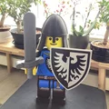 Mũ giáp cho Mega Lego knight minifigure (tỉ lệ 1:10) - Thumbnail 2