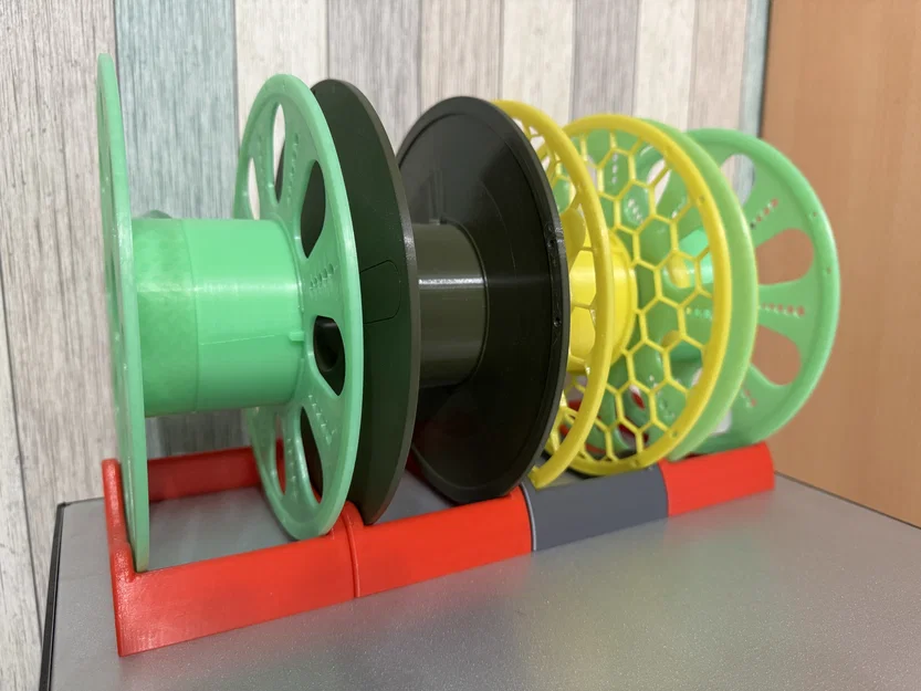 Giá đỡ cuộn nhựa 3D Parametric Spool Holder linh hoạt - Image 1