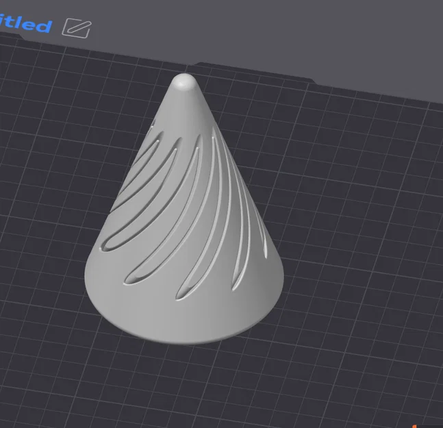 Smooth Passthrough - Đồ chơi fidget hình nón xoắn mượt mà - Image 1