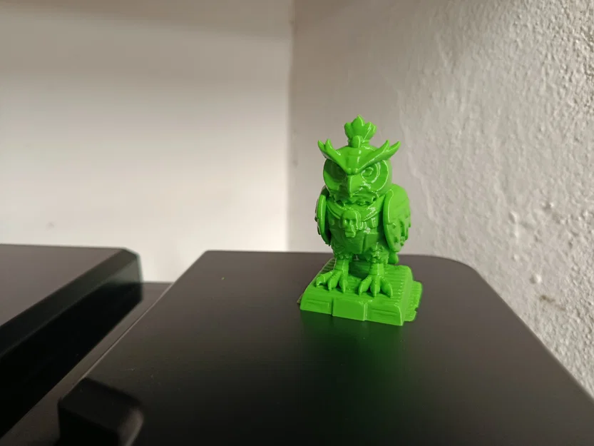 Mô hình Cú Chiến Binh Aztec (Aztec Warrior Owl) ấn tượng cho 3D Printing - Image 3