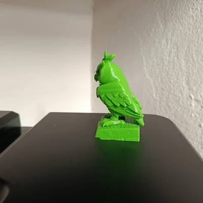 Mô hình Cú Chiến Binh Aztec (Aztec Warrior Owl) ấn tượng cho 3D Printing