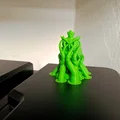 Mô hình Cú Chiến Binh Aztec (Aztec Warrior Owl) ấn tượng cho 3D Printing - Thumbnail 6