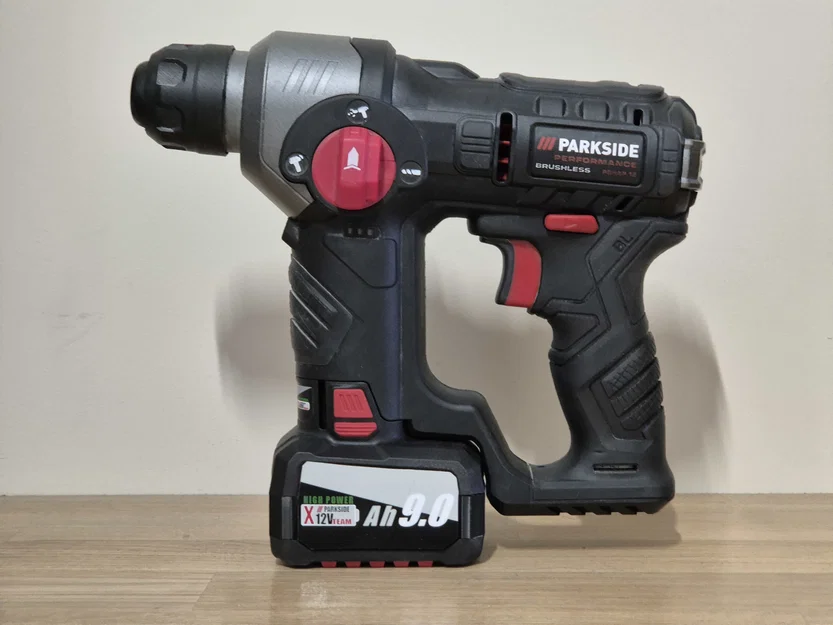 Phụ kiện mở rộng vỏ pin Parkside 5Ah lên 6Ah - 9Ah cho máy 12V - Image 3