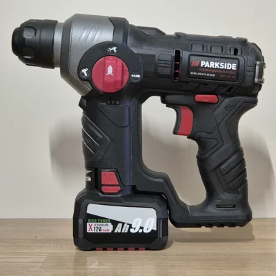 Phụ kiện mở rộng vỏ pin Parkside 5Ah lên 6Ah - 9Ah cho máy 12V