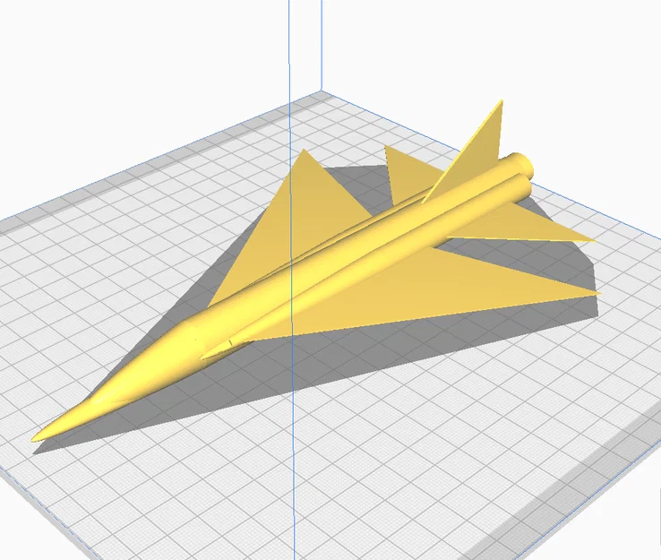 Mô hình máy bay chiến đấu XF-44 (Prototype) in 3D đẹp mắt - Image 1