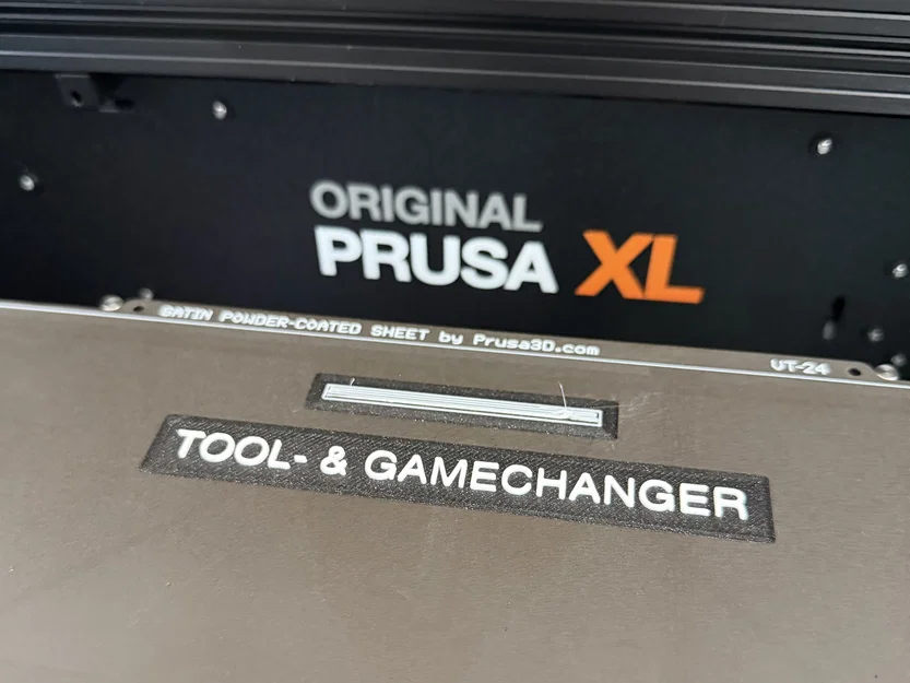 PRUSA XL – Plate Tool & Gamechanger – Phụ kiện trang trí logo ý nghĩa - Image 3