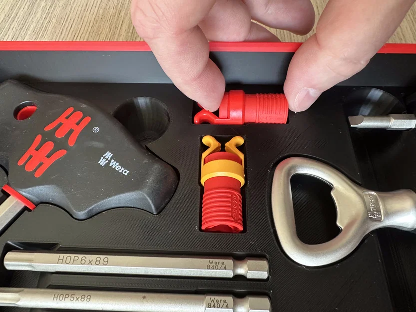 Khay Gridfinity cho bộ dụng cụ Wera Advent Calendar 2025 - Image 6