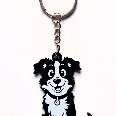 Móc khóa hình cún 1