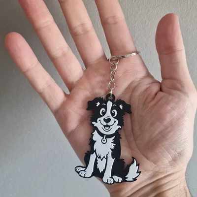 Móc khóa hình cún 1