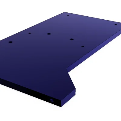 Khung robot dò đường có giá đỡ cảm biến tùy chỉnh