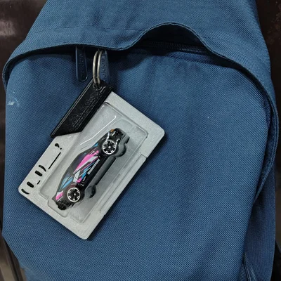 Móc khóa trưng bày vỉ nhựa Hot Wheels (Hot Wheels Blister Display Bag Tag)