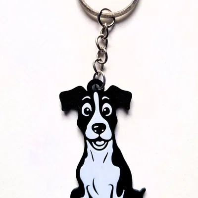 Móc khóa hình cún con 2