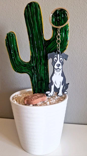 Móc khóa hình cún con 2 - Image 3