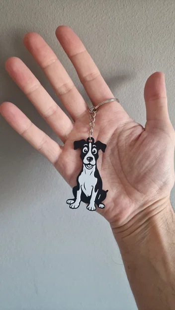 Móc khóa hình cún con 2 - Image 4