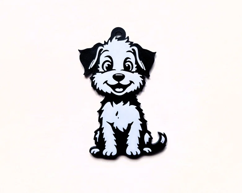 Móc khóa hình chú cún 3 - Image 1