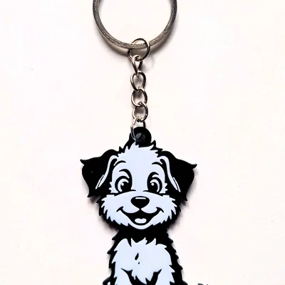 Móc khóa hình chú cún 3