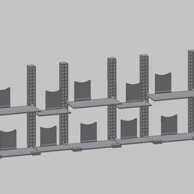 Kệ trưng bày lắp ghép (Modular Displaystand/Labubustand)