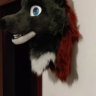 Móc treo đầu Fursuit gắn tường không cần khoan