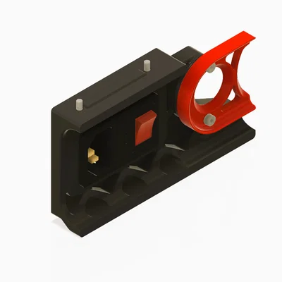 Ngàm gắn ổ cắm nguồn IECGS 1mm cho Voron 2.4 LDO Kit