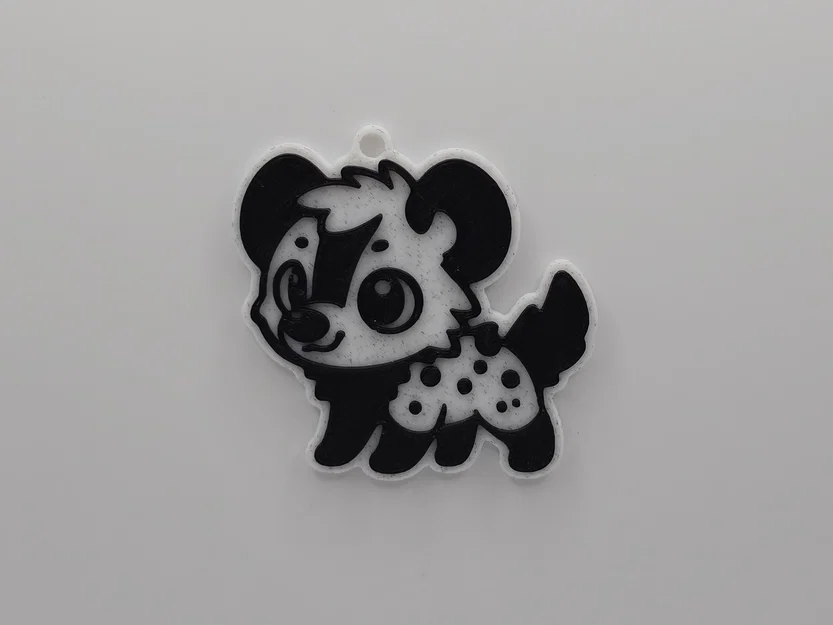 Móc khóa Hyena dễ thương - Image 1