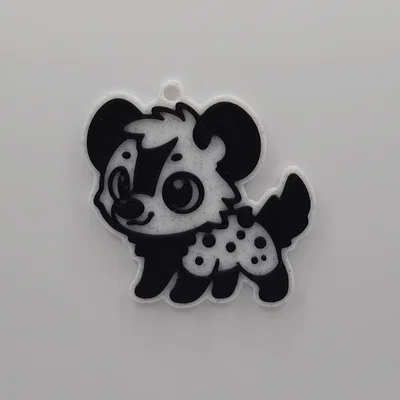 Móc khóa Hyena dễ thương