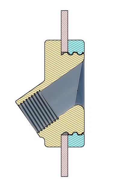 Đầu nối dẫn nhựa (filament) cho hộp chống ẩm | Filamentdurchlass - Image 4