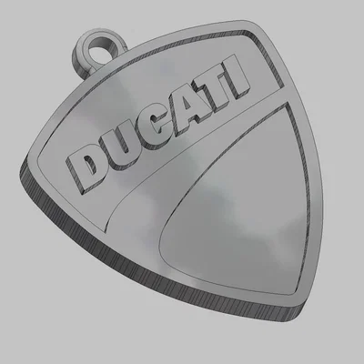 Móc khóa Ducati tùy chỉnh cá nhân độc đáo cho biker